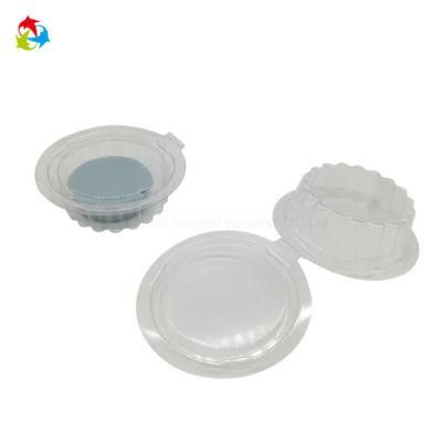 Clear Small Round Wax Melt Clamshell Packaging Box