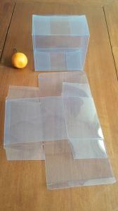 Foldable Transparent Plastic Sheet Made Pet Box with Printing
