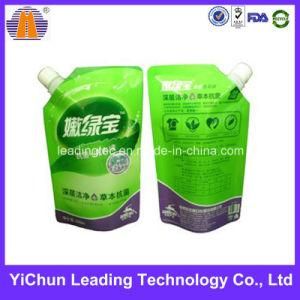 Stand up Laminated Plastic Spout Chemical Packaging Bag