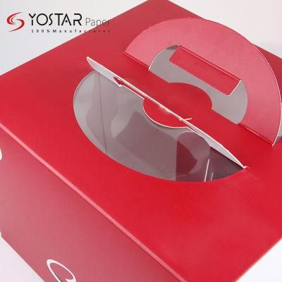 Wholesale Custom with Window Packaging Paper Box for Cake