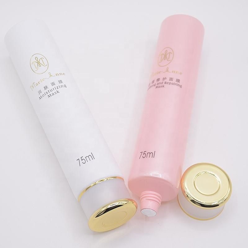 Facial Mask Customized Color Matt Tube for Skin Care Cosmetic