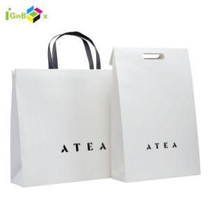 Luxury Carrier Wedding Custom Logo Printed Paper Gift Bag with Handle