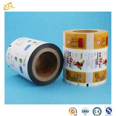Xiaohuli Package China Luxury Honey Packaging Manufacturers Food Plastic Bag Gravure Printing Stretch Film Wrap for Candy Food Packaging
