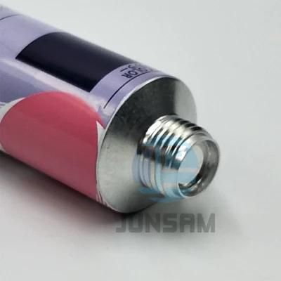 Collapsible Aluminium Soft Tube Empty Container Offset Printing Max 6 Colors Recyclable Metal Factory Price