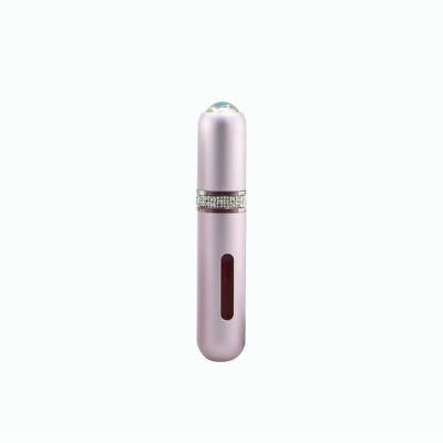 Pink Aluminum Cover 5ml Ready Stock Pink Empty Liptint Bottle Plastic Lip Gloss Packaging Containers Tube with Brush