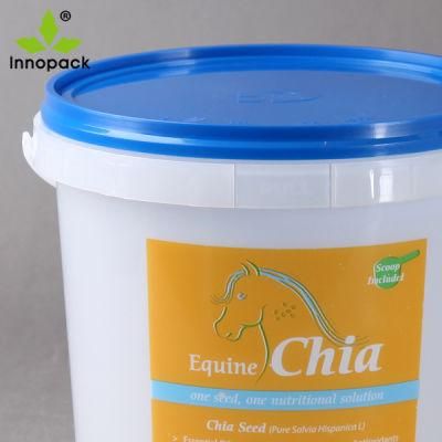 Food Grade 2L 3L 5L 8L 10L 15L 20L Plastic Pail/Plastic Bucket