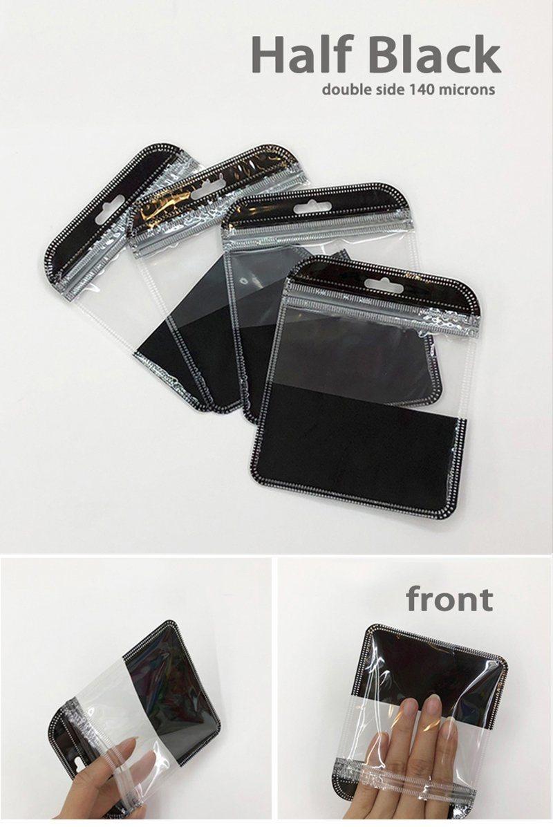11*13air Pod Plastic Bag Wristbands Packaging Transparent Zip Lock Bag