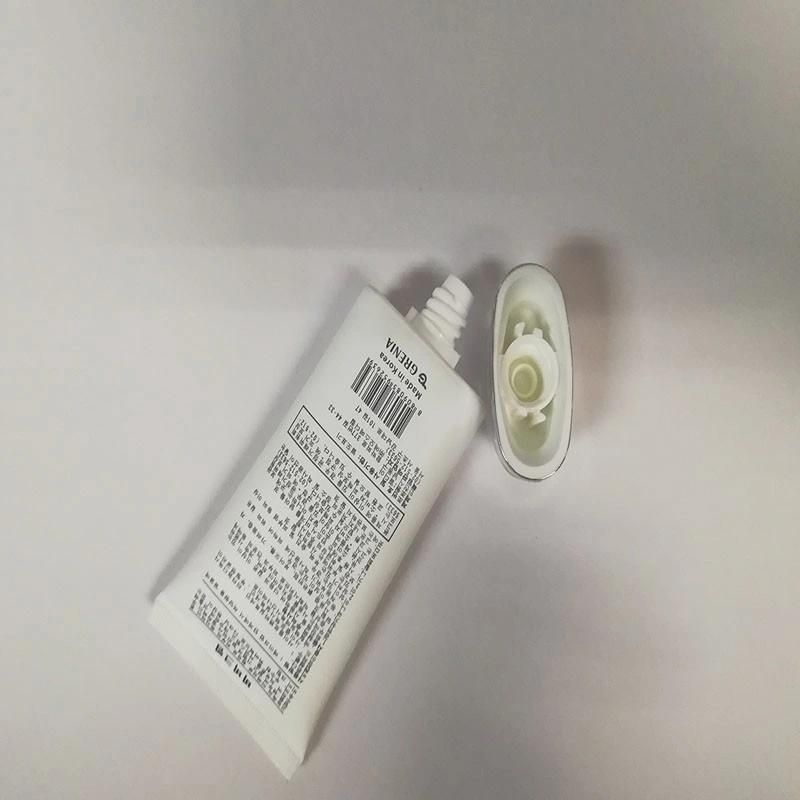 Sunscreem Cream Oval Plastic Tube Packaging Cosmetic Flat Tube