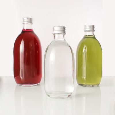 280ml 350ml 500ml Custom Logo Eco Friendly Fruit Coffee Juice Beverage Drink Glass Bottle