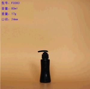 Colored Essential Oil Plastic Bottle with Plastic Emulsion Pump Transparent Cap
