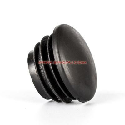 Injection Molded PVC Plastic Threaded Insert Cover Cap for Chair Feet