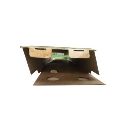 Custom 2 Bottles Packing Wine Corrugated Folding Carton