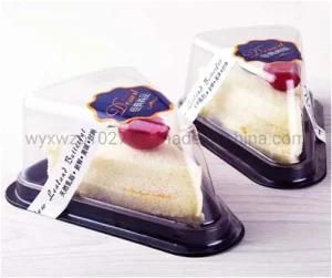 Disposable Plastic Clear Triangle Sandwich/Pastries Cake Box
