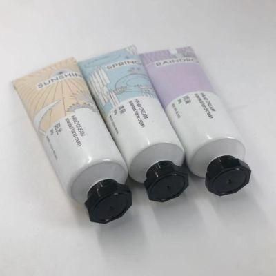 Tube Plastic Packaging Cosmetic Container Tubes Round Shaped 100ml PE Bottle