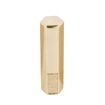 Hot Sale 3G Luxury Golden Plastic Packaging Slim Gloss Lipstick Tube