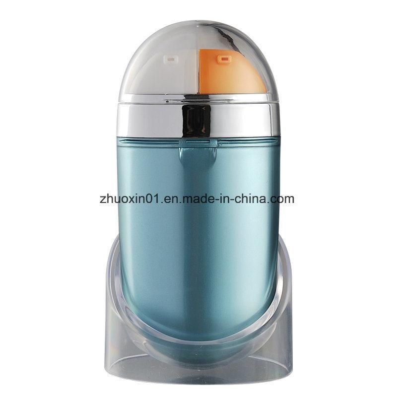 High Quality Face Cream acrylic Bottle Ball Shape Plastic Cosmetic Jar