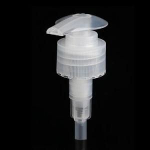 Smooth Ribbed Plastic Switch Pump Screw Lock Lotion Gel Pump for Plastic Bottle