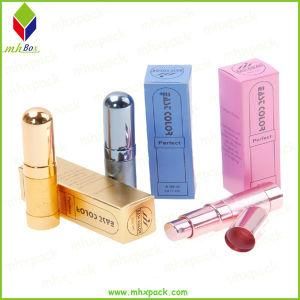 Custom White Card Paper Cosmetic Lipstick Packaging Box