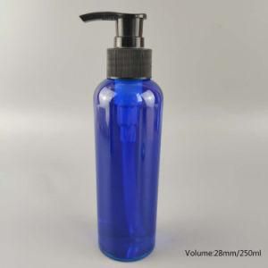 Neck Size 28/410 8 Oz Plastic Boston Shape Condictioner Bottle with Lotion Pump