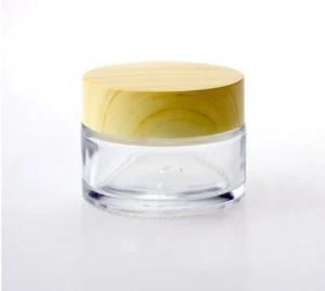 Factory Direct 1oz/2oz/3oz Clear Glass Jar for Skin Care Cream