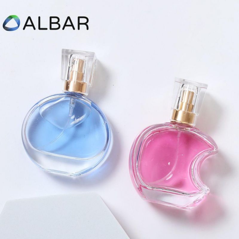 Clear Transparent Cosmetic Perfume Glass Spray Droppers Bottles with Logo and Color