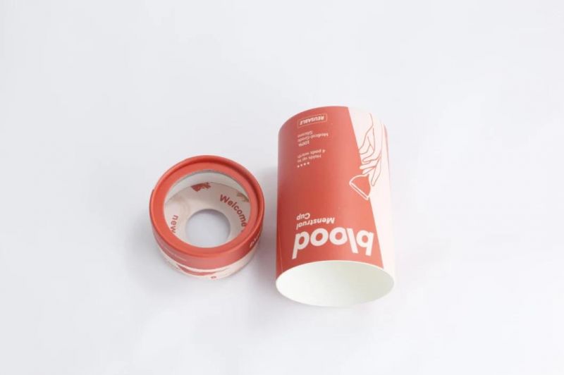 Women Sanitary Napkins Period Product Menstural Cup Packaging Tube Box