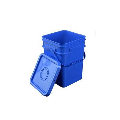 1 Liter to 20 Liter Square Shaped Popular Design Plastic Buckets