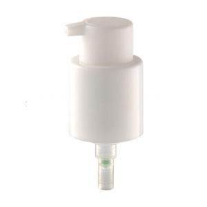 18 410 White as Whole Cover PP Plastic Cosmetic Cream Pump (NP43)