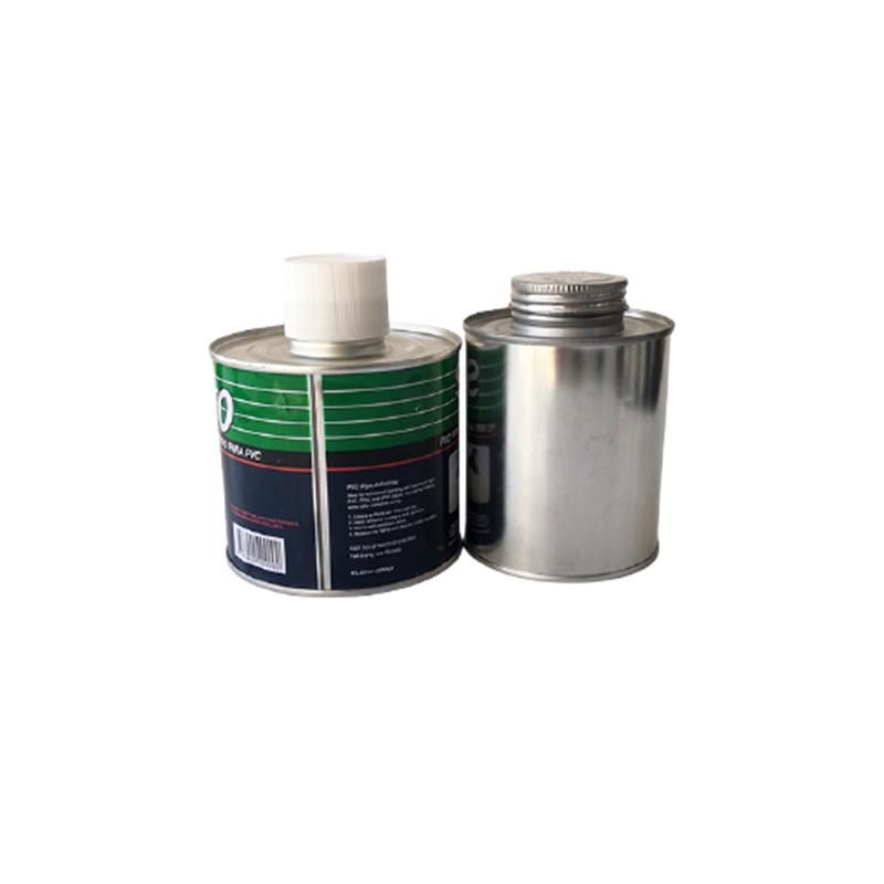 Chinese Manufacturers Custom Monotop Screw Top Metal Glue Tin Can Utility Can with 1-3/4 Delta Opening
