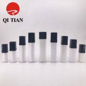 Square Shape PMMA Material 15ml-100ml Lotion Bottle