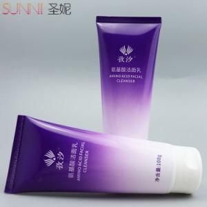 Colored Empty Plastic Tube for Facial Wash Cream