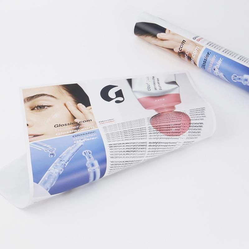Production Construction Easy Tear Rolling Print Custom Roll Wrapping Paper