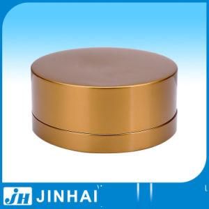 (T) 30ml Round Golden Cosmetic Jar for Lotion