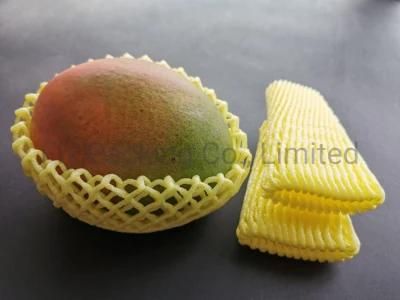 SGS Approval Safety Food Grade Mesh Net Fruit Packaging EPE Foam Wrap Socks Net