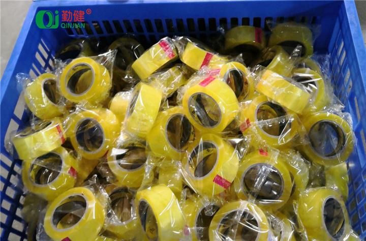 Silent No Bubble Crystal Super Clear BOPP Packing Tape for Carton Packaging with ISO 9001