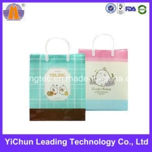 Plastic Gusset Gift/Garment Shopping Packaging Bag with Loop