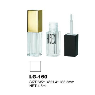 Square Lip Gloss Containers Frost Lipgloss Tube for Cosmetic Packaging