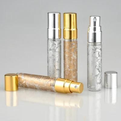 5ml Printing Parfum Travel Spray Bottle for Perfume Portable Empty Cosmetic Containers with Aluminium Spray