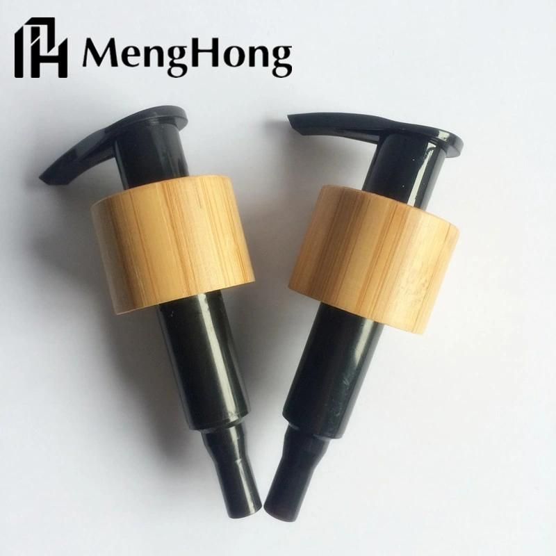 24mm Metal Bamboo Lotion Pump Treatment Cream Pump for Bottle
