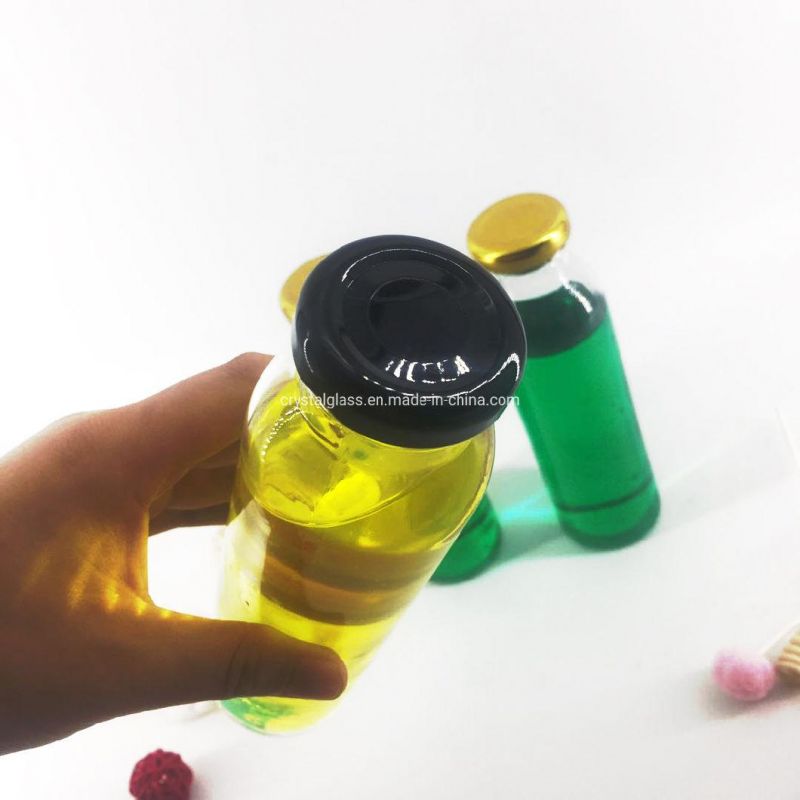 Cuatomizes Juice Drink Bottle with Tin Caps