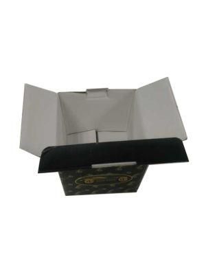 Corrugated Paper Gift Box Packaging Box with Gold Stamped Logo