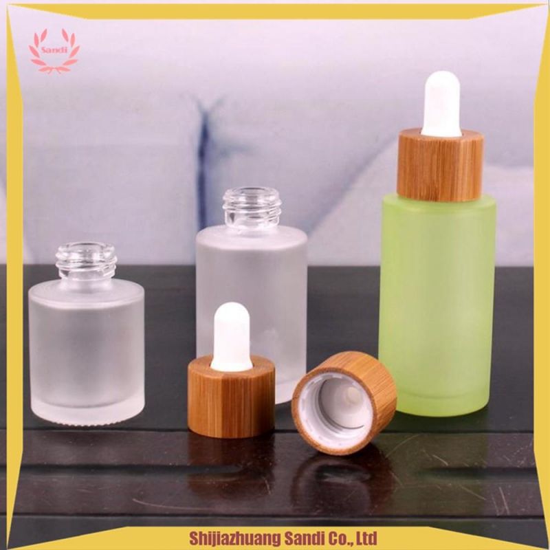 Luxury 30ml Clear Glass Dropper Bottle Oil Serum Glass Bottle