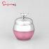 Manufacture Empty Plastic Acrylic Jar for Skin Care with Sliver Metalized Cap