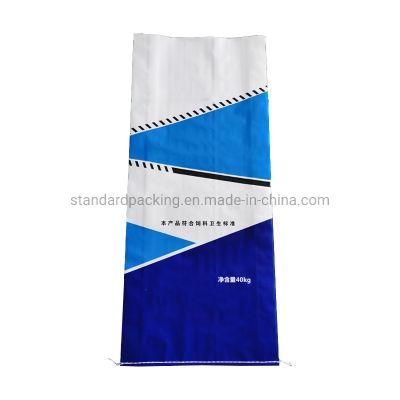 Colorful Design Printing PP Woven Sack Bag for Horse Feed Packaging
