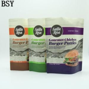 Custom Food Grade Zipper Stand up Pouch Food Storage Plastic Packing Bag Easy Open