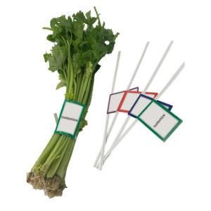 High Quality Logo Printed Biodegradable Vegetable Twist Tie