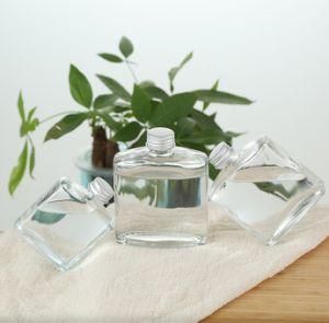 OEM Factory Available Square Shape Glass Bottle for Oil Liquid Condiment