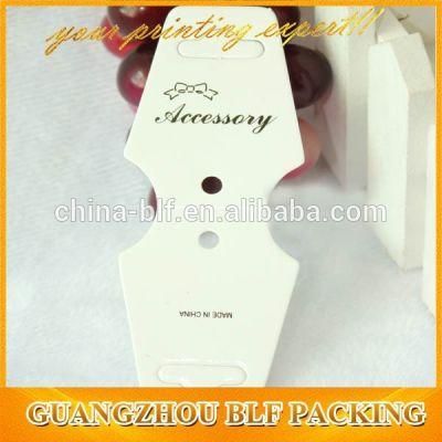 Hot Sale Custom Recyclable Paper Hang Tag (BLF-T036)