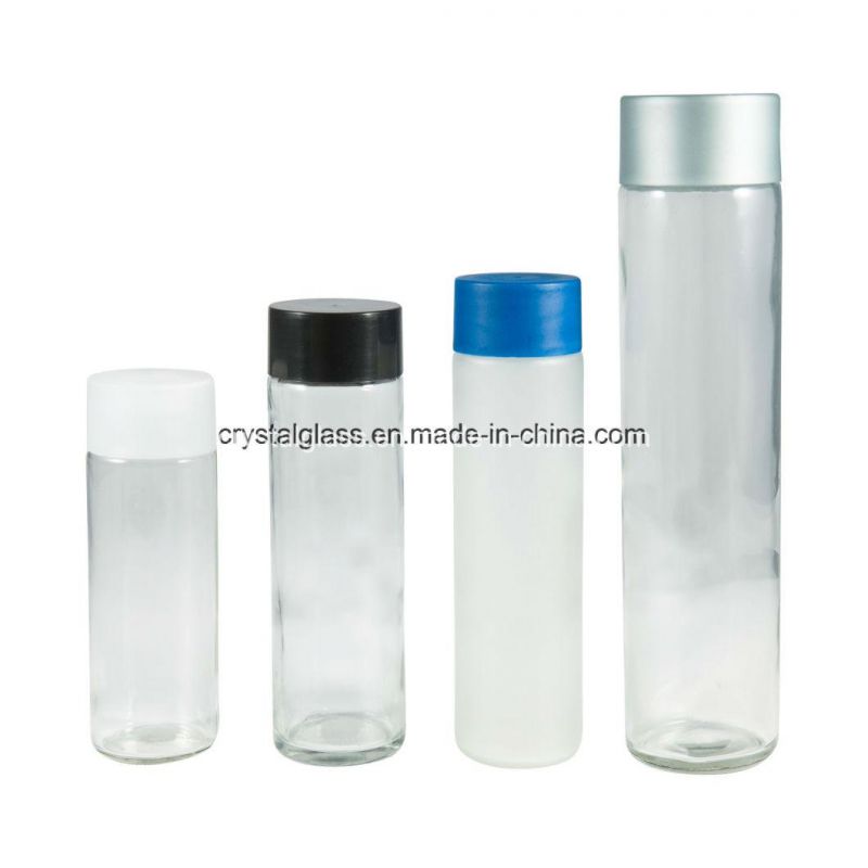 Reusable Juice Milk Beverage Clear Glass Bottles