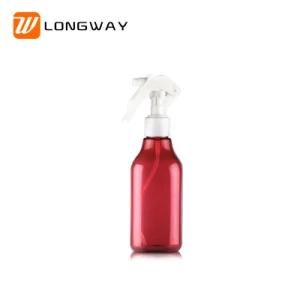 200ml Plastic Pet Square Bottle with Trigger Sprayer